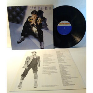 Sam Harris Vinyl LP Record Album Pop Rock Motown CRC Music Club Edition NM 1984